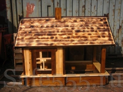 Детский деревянный домик HW1